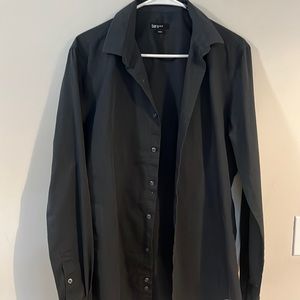 Dark grey bar III dress shirt